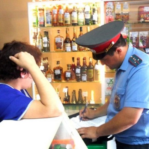 1000 МРП штрафа за продажу алкоголя без лицензии
