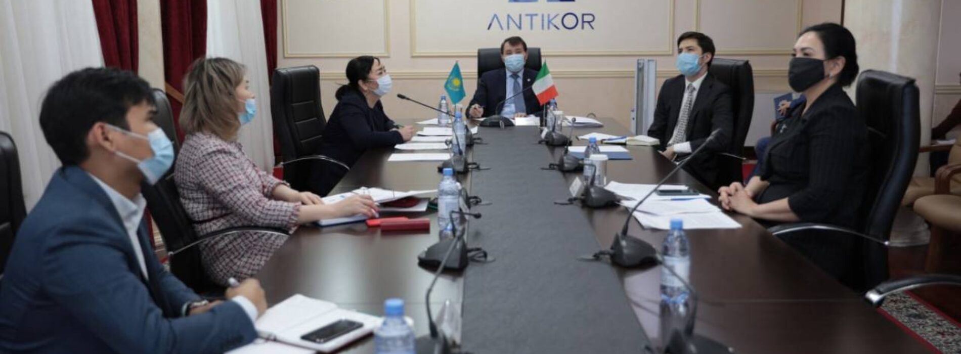 Антикоррупционные ведомства Казахстана и Италии обменялись идеями по своей деятельности