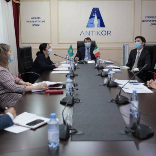 Антикоррупционные ведомства Казахстана и Италии обменялись идеями по своей деятельности